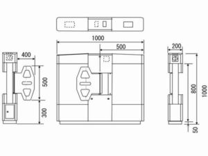 Ｇ７０００シリーズフラッパーゲート機(省コスト構成）